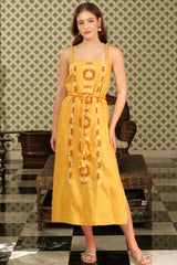 Tasha Dress, Marigold
