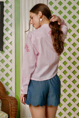 Drew Top, Pink