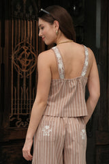 Blanca Top, Mocha