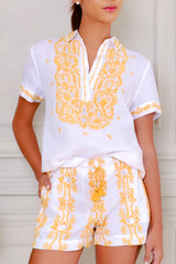 Pre-order Cabana Shorts, White Mango