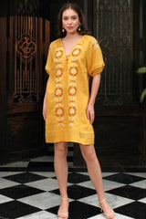 Mia Dress, Marigold