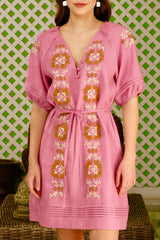 Mia Dress, Rose