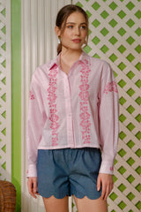 Drew Top, Pink