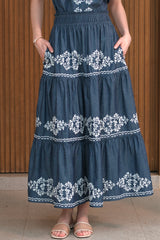 Chelsea Skirt, Chamby White