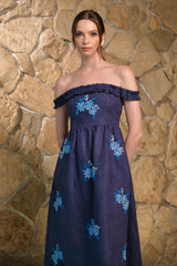 Anabelle Dress, Navy