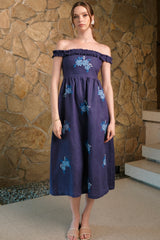 Anabelle Dress, Navy