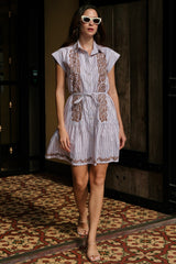 Michael Barong Dress, Mocha