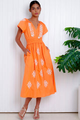 Monty Dress, Papaya