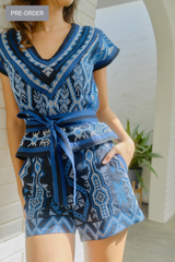 Pre-order Katya Top, Blk Lagoon