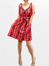 Veronica Dress, Red