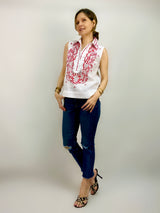 Pre-order Marie Tux Top, Berry