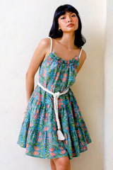 Rowena Dress, Cerulean