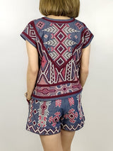 Pre-Order Katya Top, Chamb Berry