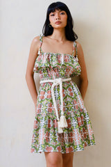 Tyler Dress, Trellis Ivory