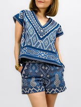 Pre-Order Katya Top, Chamb Blue