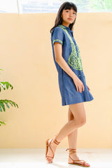 Dolores Barong Dress, Kiwi