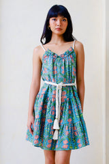 Rowena Dress, Cerulean