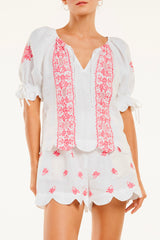 Sandra Top, Ivory Pink