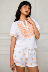 Renata Top, White Melon