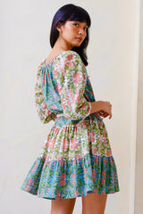 Taliya Dress, Trellis Combi