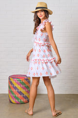 Willow Dress, Poppymix