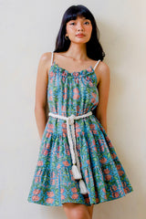 Rowena Dress, Cerulean