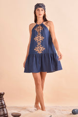 Harlowe Dress, Denim