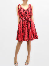 Veronica Dress, Red