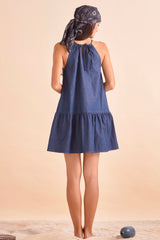 Harlowe Dress, Denim