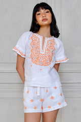 Renata Top, White Melon