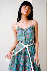 Rowena Dress, Cerulean