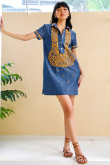 Dolores Barong Dress, Melon