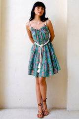 Rowena Dress, Cerulean