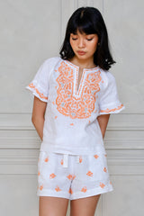 Renata Top, White Melon