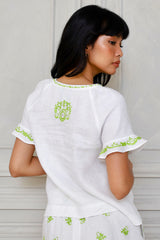 Renata Top, White Kiwi