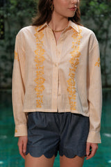 Drew Top, Yellow
