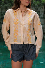 Drew Top, Yellow