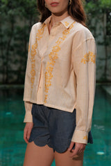 Drew Top, Yellow