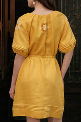 Mia Dress, Marigold