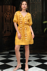 Mia Dress, Marigold
