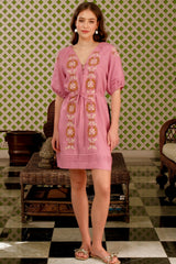 Mia Dress, Rose