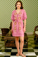 Mia Dress, Rose