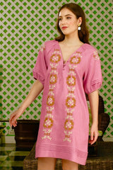 Mia Dress, Rose
