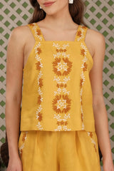 Blanca Top, Marigold