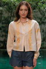 Drew Top, Yellow