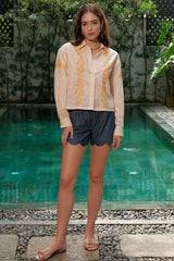 Drew Top, Yellow
