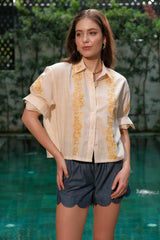 Drew Top, Yellow