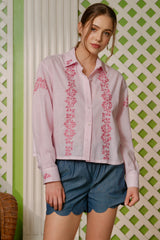 Drew Top, Pink