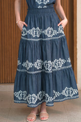 Chelsea Skirt, Chamby White