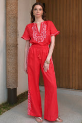 Gracie Pant, Red